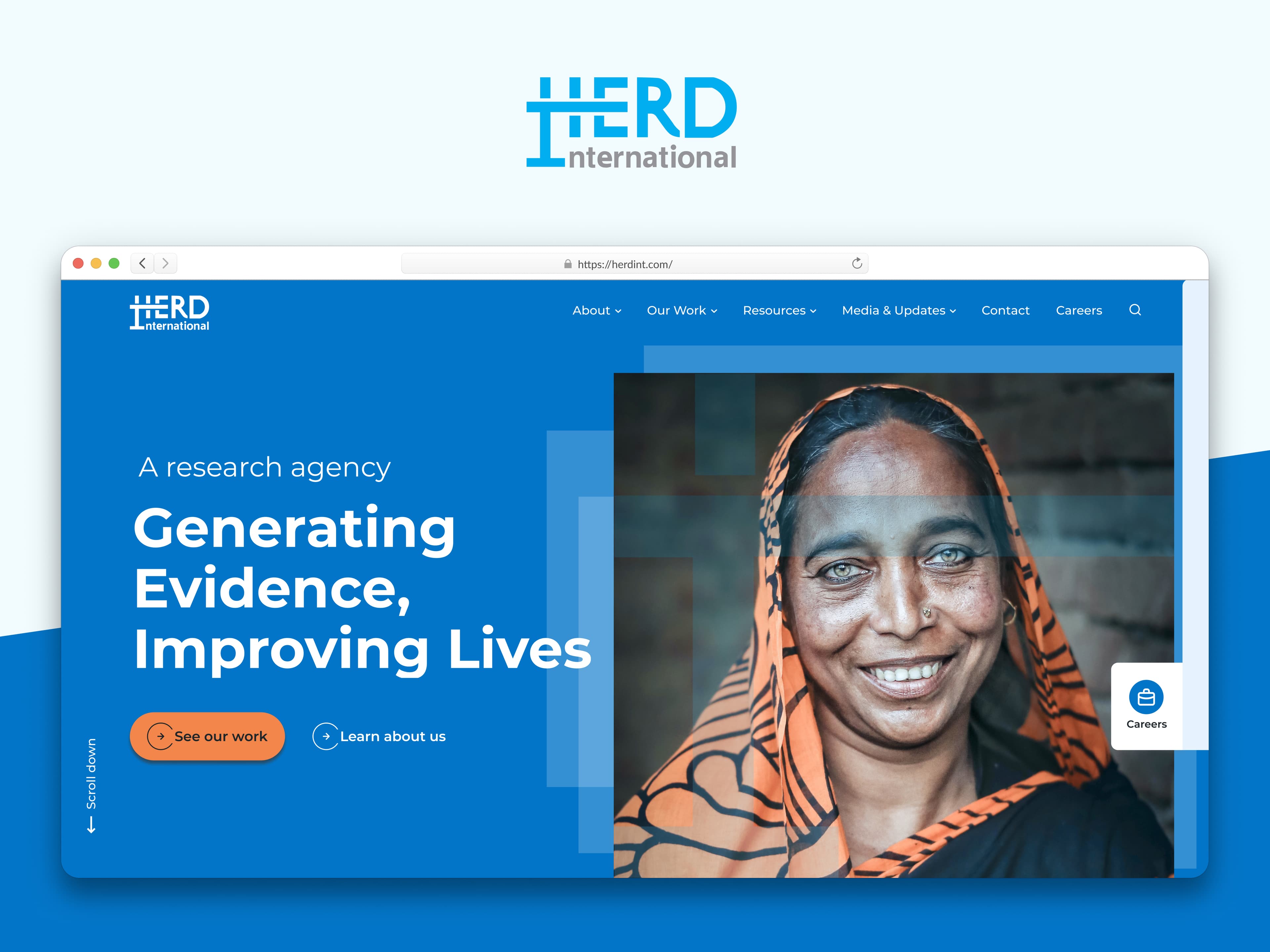 HERD International Web Redesign
